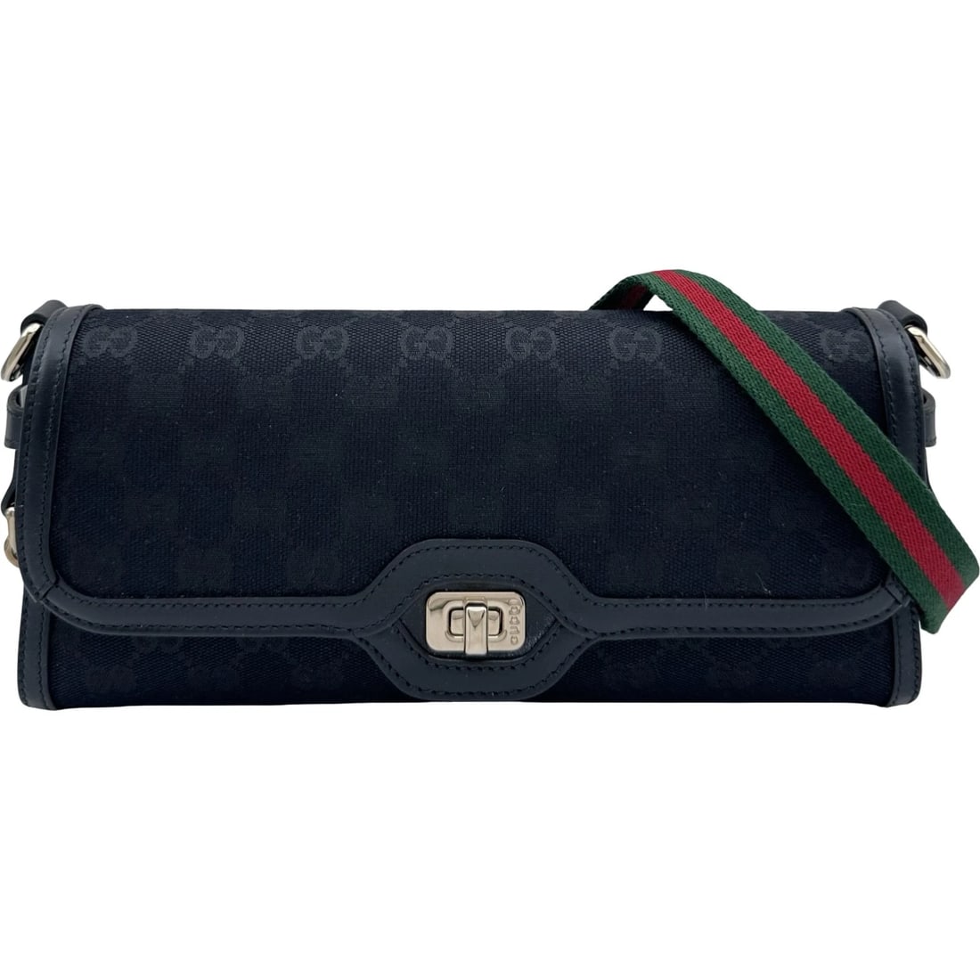 GUCCI LUCE SMALL BAG SHOULDER BAG: GUCCI Luce Small Bag Shoulder Bag Brand: GUCCI Type: Shoulder Bag Material: GG Canvas/Laser Color: black Size: W27cm x H12cmx D6cm W10.6 x H4.7x D2.4inch Accessories: None Accessories Noti