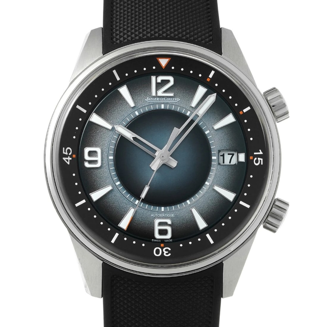 JAEGER-LECOULTRE POLARIS DATE GRAY GRADATION WATCH: Jaeger-LeCoultre Polaris Date Gray Gradation WATCH Brand: Jaeger-LeCoultre Type: Wristwatch Material: Band Material rubber, Case Material Stainless steel Color: Dial Color Gray Gradation Size: ??Case?