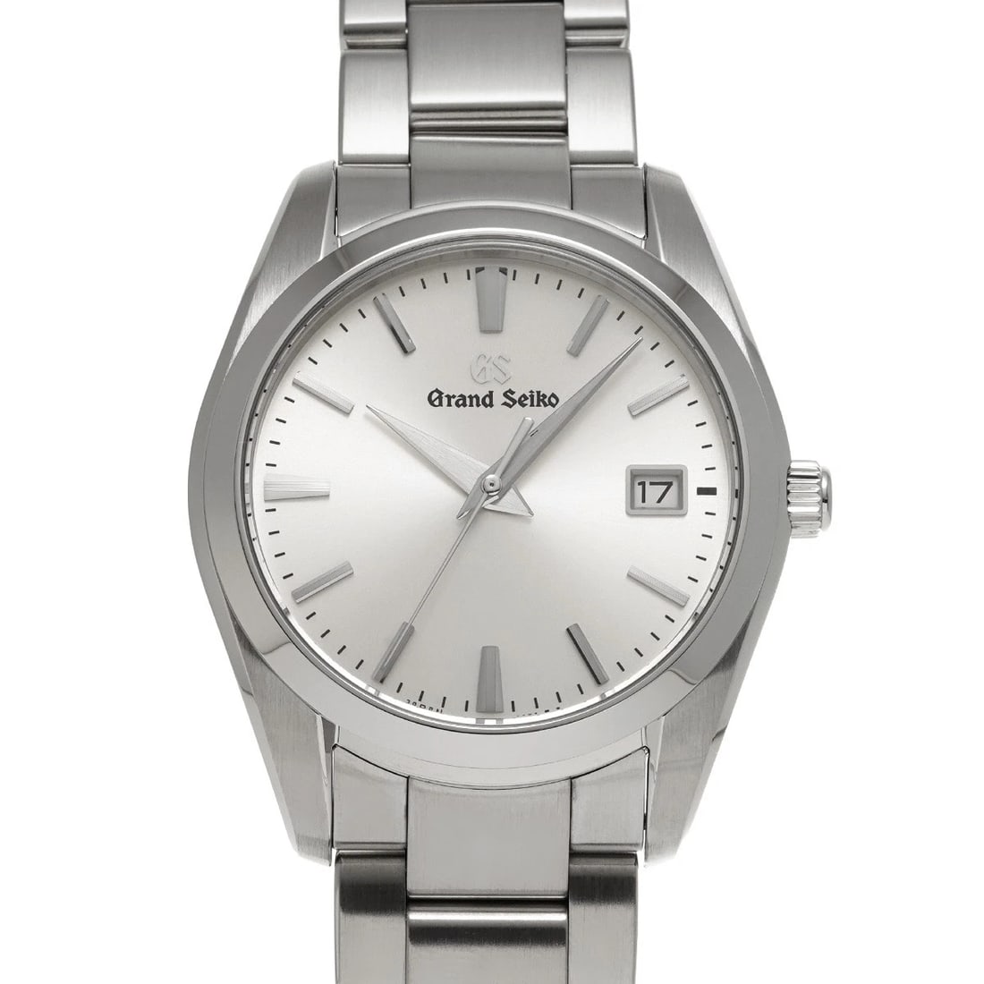 GRAND SEIKO QUARTZ SILVER WATCH: Grand Seiko Quartz Silver WATCH Brand: Grand Seiko Type: Wristwatch Material: Band Material Stainless steel, Case Material Stainless steel Color: Dial Color Silver Size: ??Case? H/about 44.6mm W/about