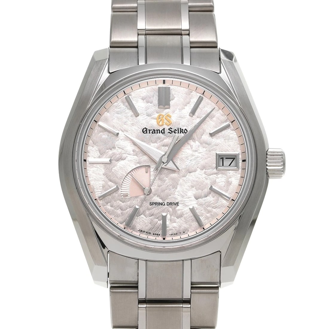 GRAND SEIKO HERITAGE COLLECTION SPRING DRIVE MASTER SHOP LIMITED PINK WATCH: Grand Seiko Heritage Collection Spring Drive Master Shop Limited Pink WATCH Brand: Grand Seiko Type: Wristwatch Material: Band Material Bright titanium, Case Material Bright titanium Color: Dial Color