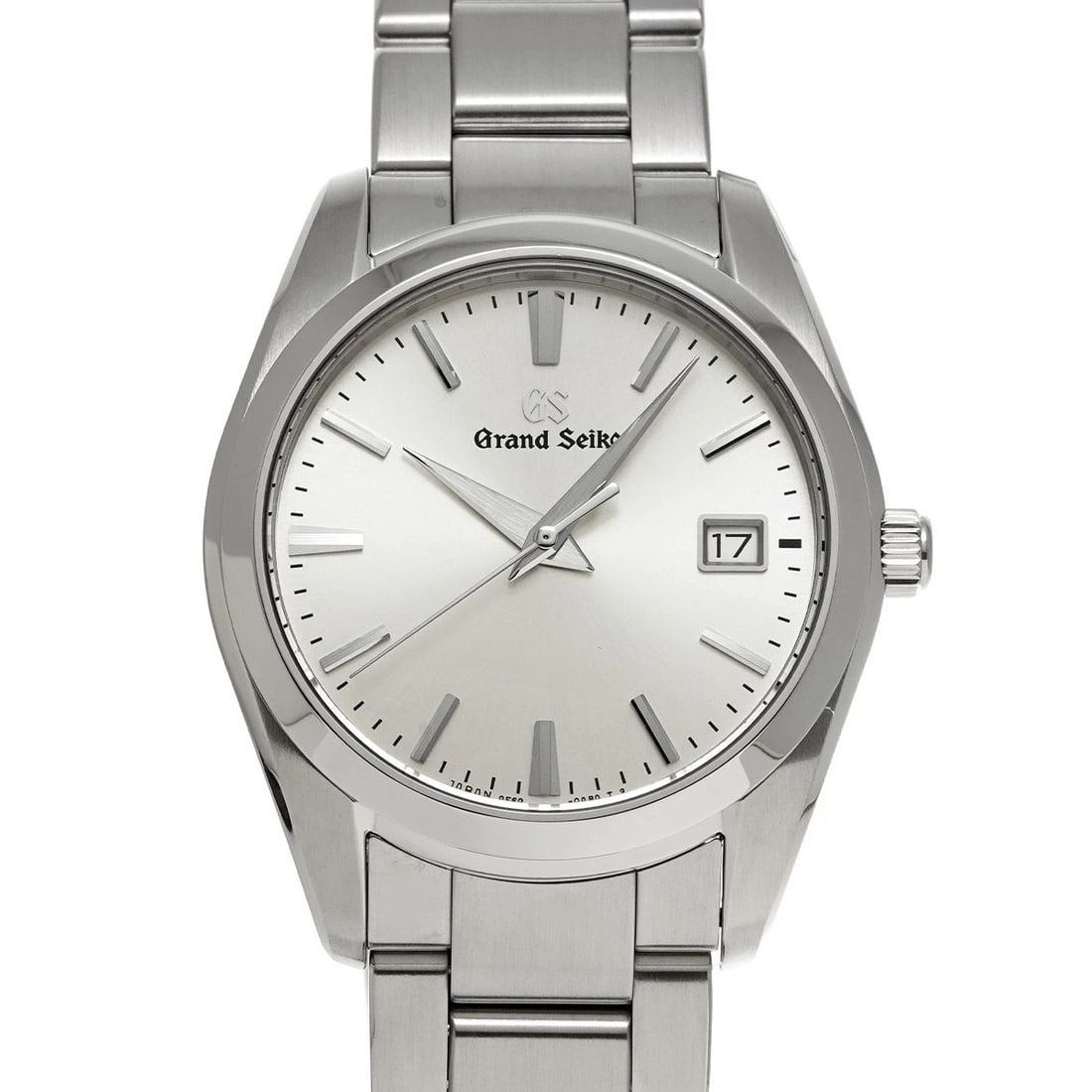 GRAND SEIKO QUARTZ SILVER WATCH: Grand Seiko Quartz Silver WATCH Brand: Grand Seiko Type: Wristwatch Material: Band Material Stainless steel, Case Material Stainless steel Color: Dial Color Silver Size: ??Case? H/about 44.6mm W/about