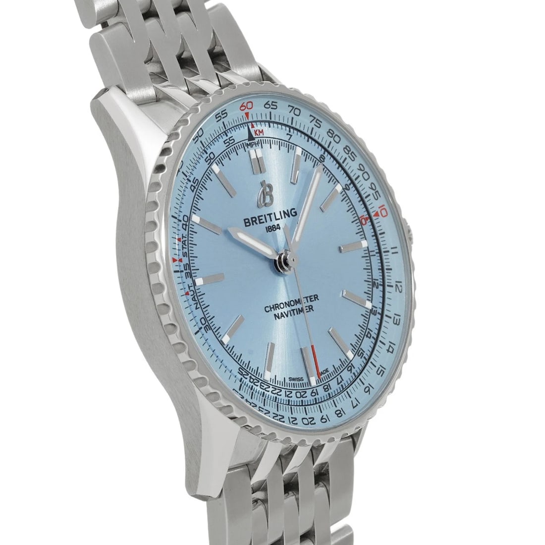 BREITLING NAVITIMER BLUE WATCH - 3