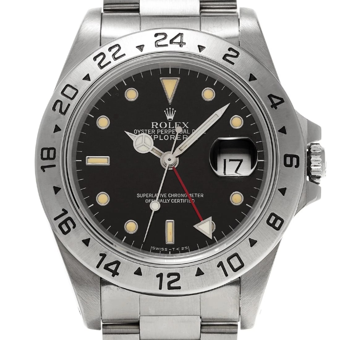 ROLEX EXPLORER BLACK WATCH - 4