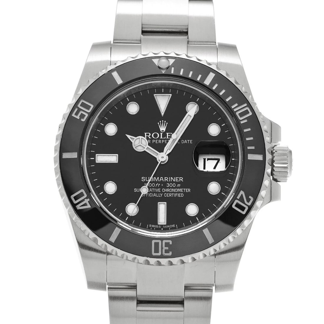 ROLEX SUBMARINER DATE BLACK WATCH: ROLEX Submariner date black WATCH Brand: ROLEX Type: Wristwatch Material: Band Material Stainless steel, Case Material Stainless steel Color: Dial Color black Size: ??Case? H/about 40mm W/about 40mm