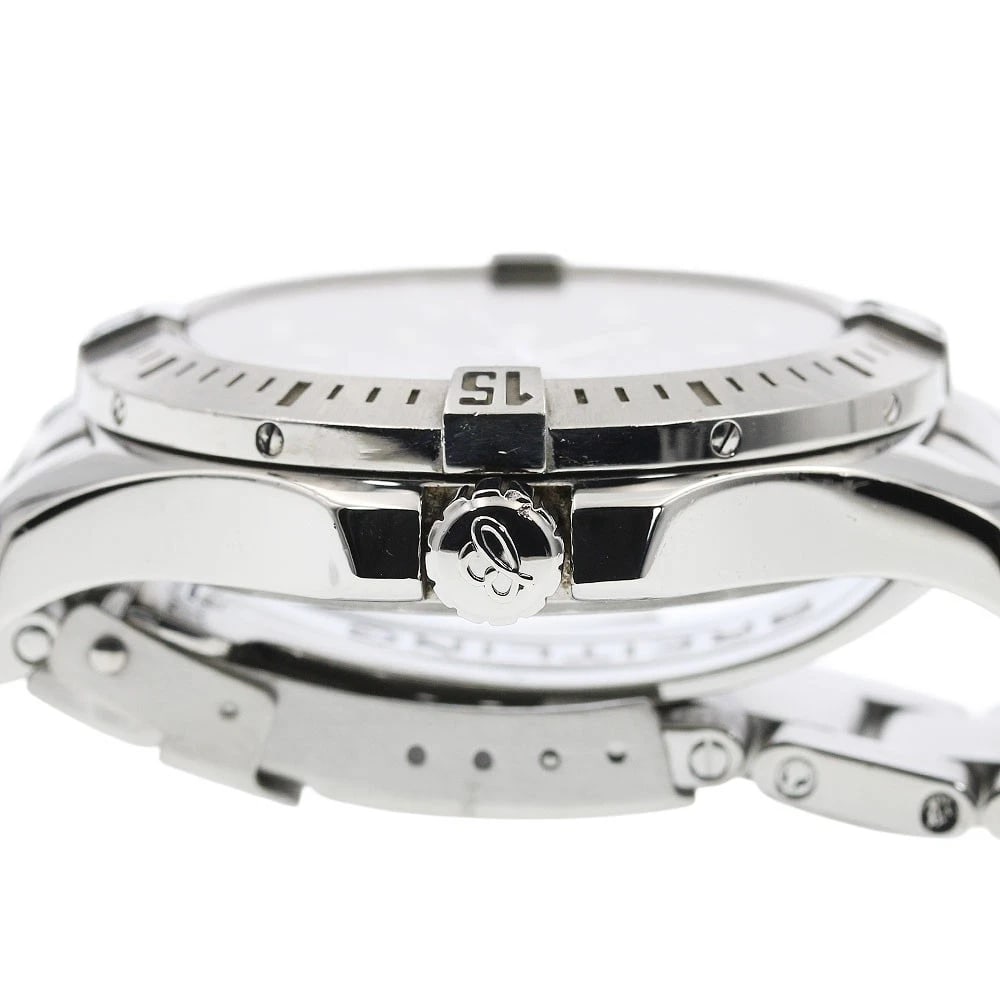 BREITLING COLT DATE BLACK AUTOMATIC WATCH - 4