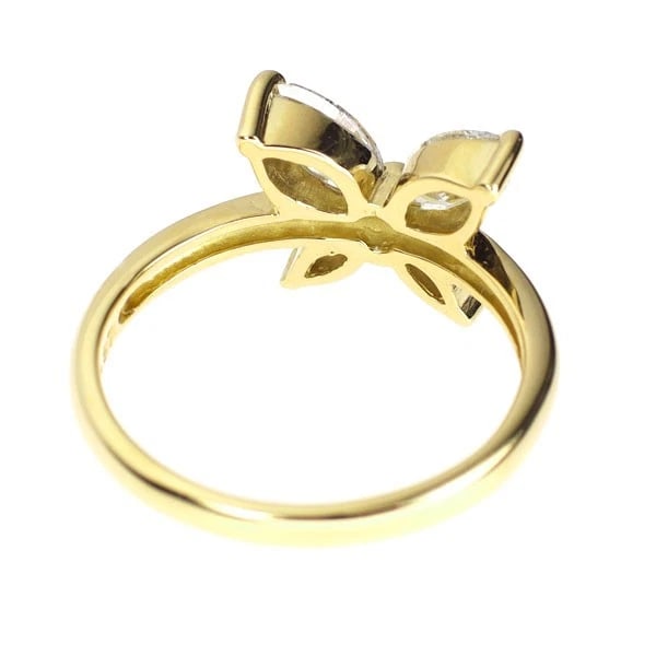 K18YG DIAMOND RING - 2