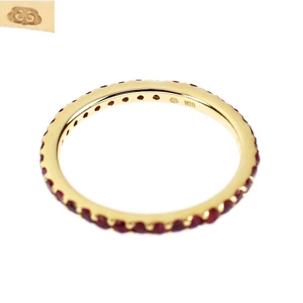BENE BENE K18YG RUBY RING - 2