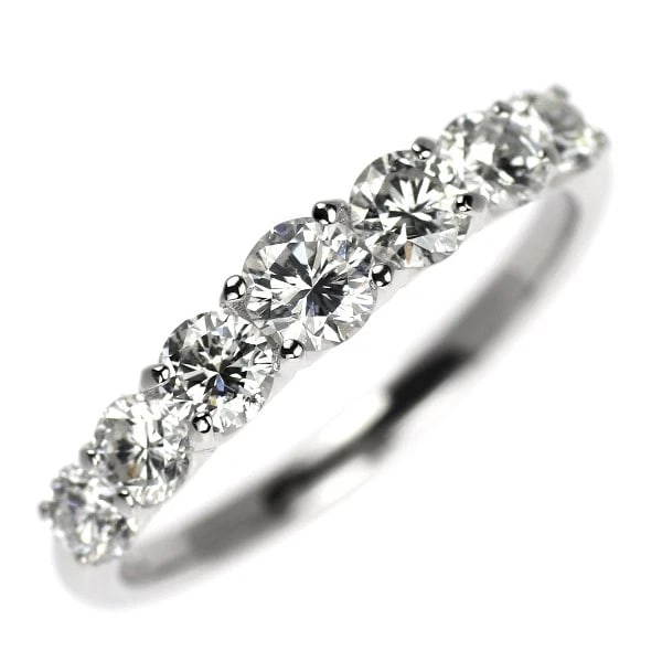 PT900 DIAMOND RING: Pt900 diamond ring Brand: None Type: rings Material: Pt900, Main Stone/Creation Natural Color: Silver Size: 6US Accessories: None Accessories Notice: When purchasing pre-owned goods, please refer to