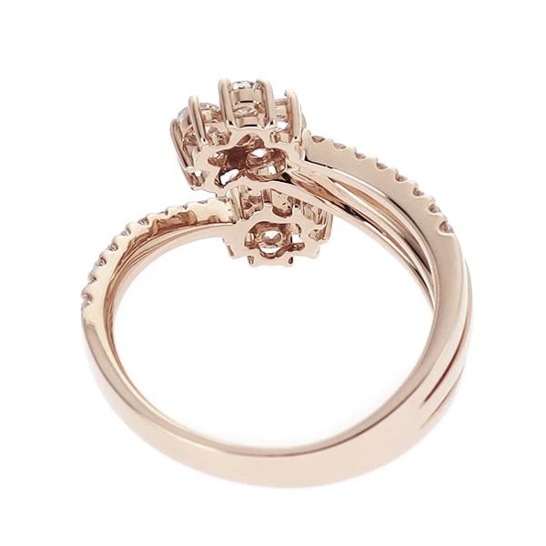 K18PG DIAMOND RING - 2