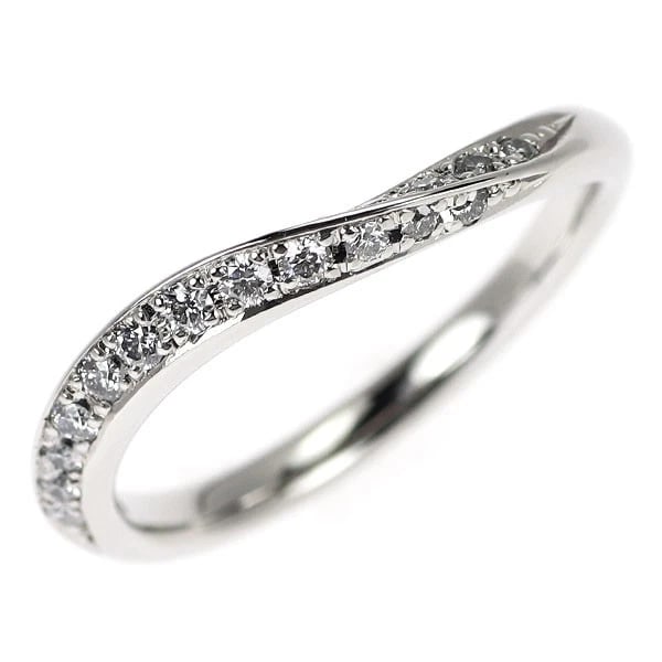 PT950 DIAMOND RING: Pt950 Diamond Ring Brand: None Type: rings Material: Pt950, Main Stone/Creation Natural Color: Silver Size: 4.75 - 5US Accessories: None Accessories Notice: When purchasing pre-owned goods, please