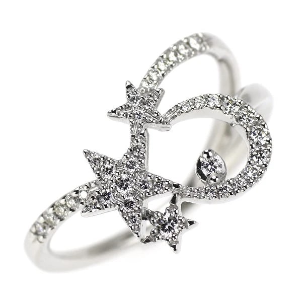 STAR JEWELRY PT950 DIAMOND RING: Star Jewelry Pt950 Diamond Ring Brand: star jewelry Type: rings Material: Pt950, Main Stone/Creation Natural Color: Silver Size: 7.25US Accessories: None Accessories Notice: When purchasing pre-owned