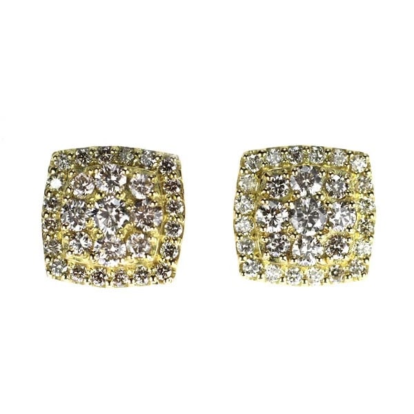 K18YG DIAMOND EARRING: K18YG diamond earring Brand: None Type: piercing Material: K18YG, Main Stone/Creation Natural Color: Yellow Gold Size: Length/Width/Diameter (CM) 10.6 Accessories: None Accessories Notice: When