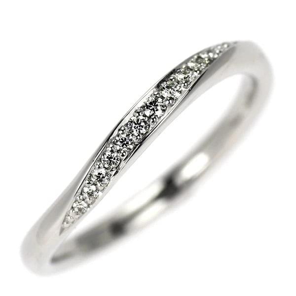 4? PT950 DIAMOND RING: 4? Pt950 diamond ring Brand: 4? Type: rings Material: Pt950, Main Stone/Creation Natural Color: Silver Size: 5.25US Accessories: None Accessories Notice: When purchasing pre-owned goods, please refer