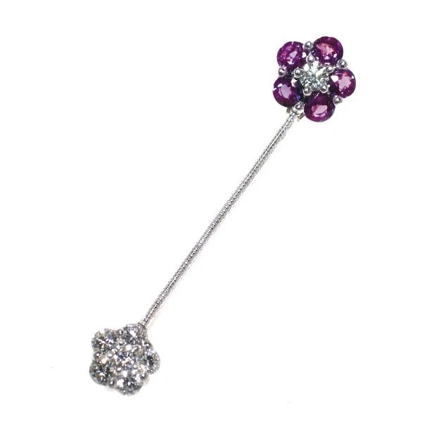 K18WG ALEXANDRITE DIAMOND PENDANT: K18WG Alexandrite Diamond Pendant Brand: None Type: pendant top Material: K18WG, Main Stone/Creation Alexandritesidestonediamond Color: White Gold Size: Length/Width/Diameter (CM) 31.8 Accessories:
