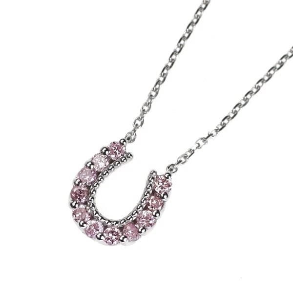 K18WG DIAMOND PENDANT NECKLACE: K18WG Diamond Pendant Necklace Brand: None Type: pendant necklace Material: K18WG, Main Stone/Creation Natural Color: White Gold Size: Necklace: Chain Length ?45.5cm Accessories: None Accessories