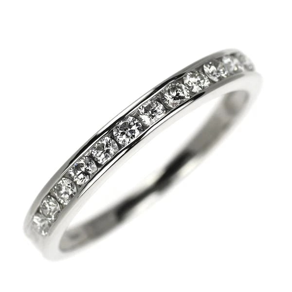 PT900 DIAMOND RING: Pt900 diamond ring Brand: None Type: rings Material: Pt900, Main Stone/Creation Natural Color: Silver Size: 5.5 - 5.75US Accessories: None Accessories Notice: When purchasing pre-owned goods, please