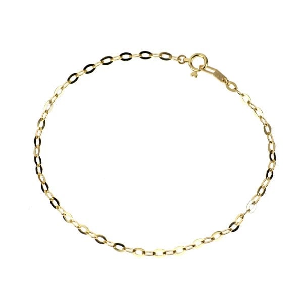 STAR JEWELRY K18YG BRACELET: star jewelry K18YG bracelet Brand: star jewelry Type: bracelets Material: K18YG, Color: Yellow Gold Size: Length/Width/Diameter (CM) 2.3 Accessories: None Accessories Notice: When purchasi