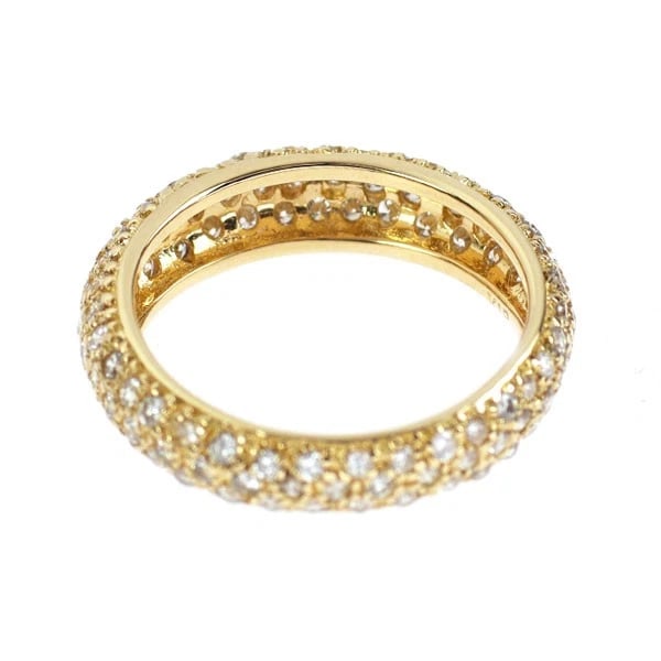 K18YG DIAMOND RING - 2
