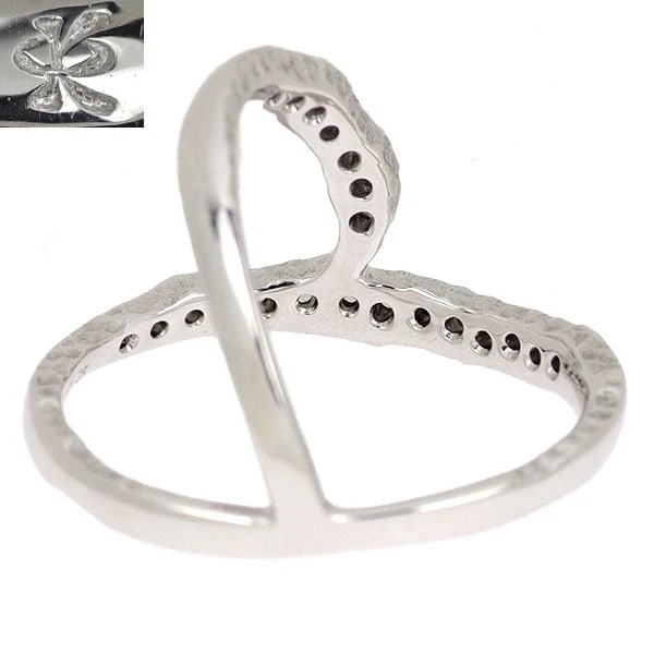 CARRACCI K18WG DIAMOND RING - 3