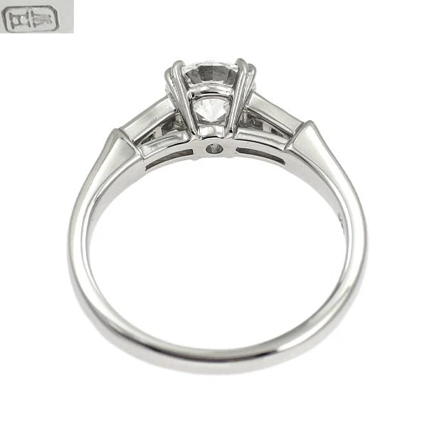 HARRY WINSTON PT950 DIAMOND RING - 2