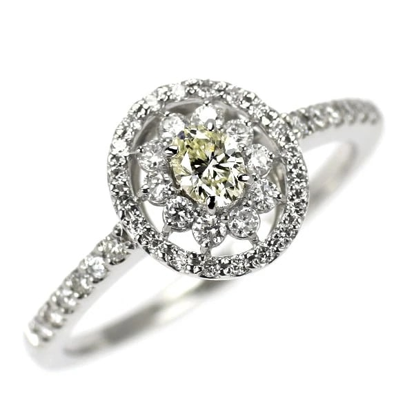 PT900 DIAMOND RING: Pt900 diamond ring Brand: None Type: rings Material: Pt900, Main Stone/Creation Natural Color: Silver Size: 6.25 - 6.5US Accessories: None Accessories Notice: When purchasing pre-owned goods, please