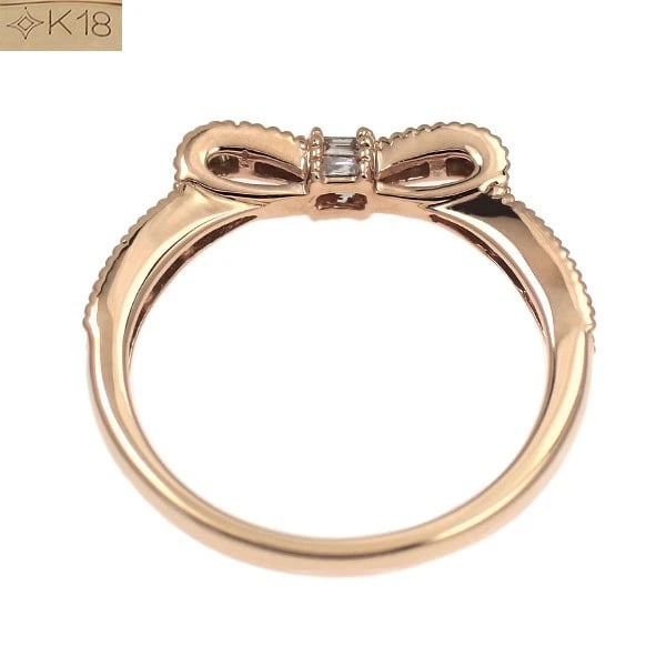 K18PG DIAMOND RING - 2