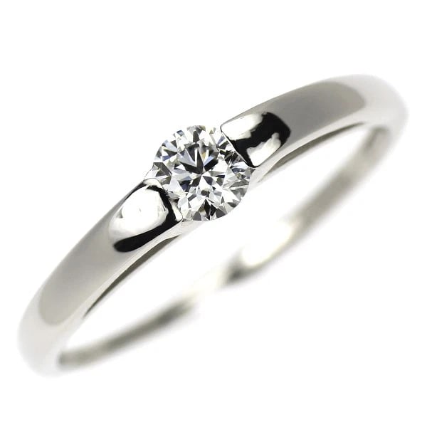 PT900 DIAMOND RING: Pt900 diamond ring Brand: None Type: rings Material: Pt900, Main Stone/Creation Natural Color: Silver Size: US 5.25 Accessories: None Accessories Notice: When purchasing pre-owned goods, please refer