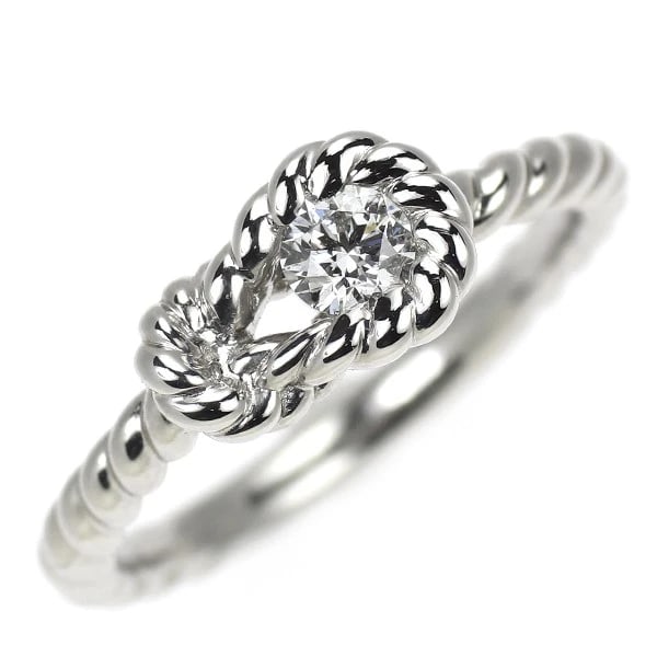 KASHIKEY/FOREVERMARK PT900 DIAMOND RING: Kashikey/Forevermark Pt900 Diamond Ring Brand: None Type: rings Material: Pt900, Main Stone/Creation Natural Color: Silver Size: 5.5 - 5.75US Accessories: None Accessories Notice: When purchasing