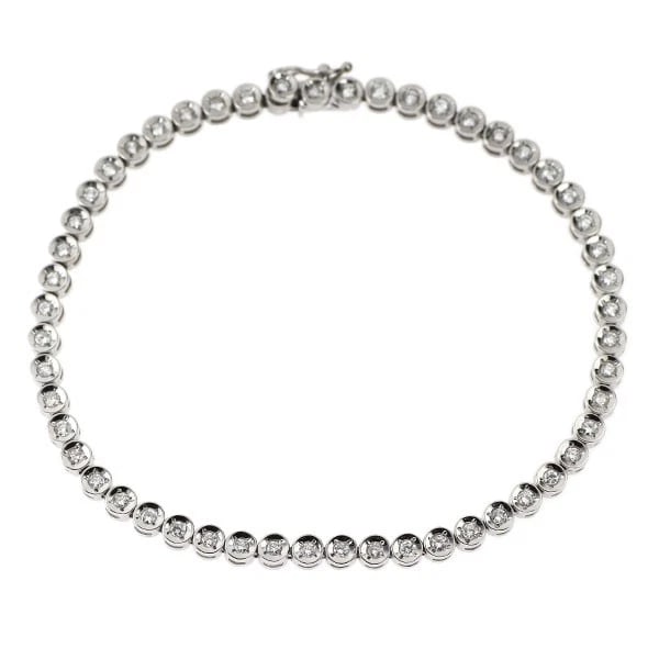 PT850 DIAMOND BRACELET: Pt850 diamond bracelet Brand: None Type: bracelets Material: Pt850, Main Stone/Creation Natural Color: silver Size: Length/Width/Diameter (CM) 3.5 Accessories: None Accessories Notice: Whe