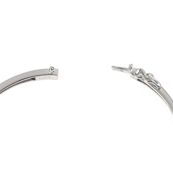 K18WG DIAMOND BANGLE - 3