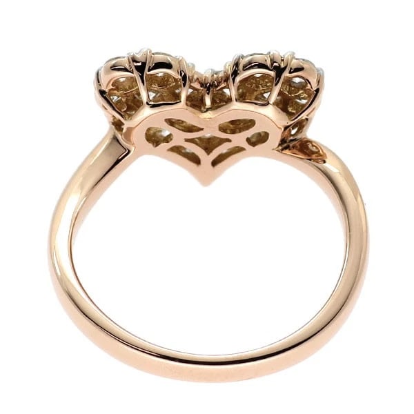 K18WG/PG DIAMOND RING - 2