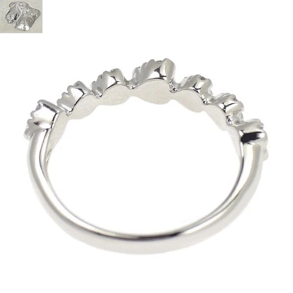 PONTEVECCHIO K18WG DIAMOND RING - 2