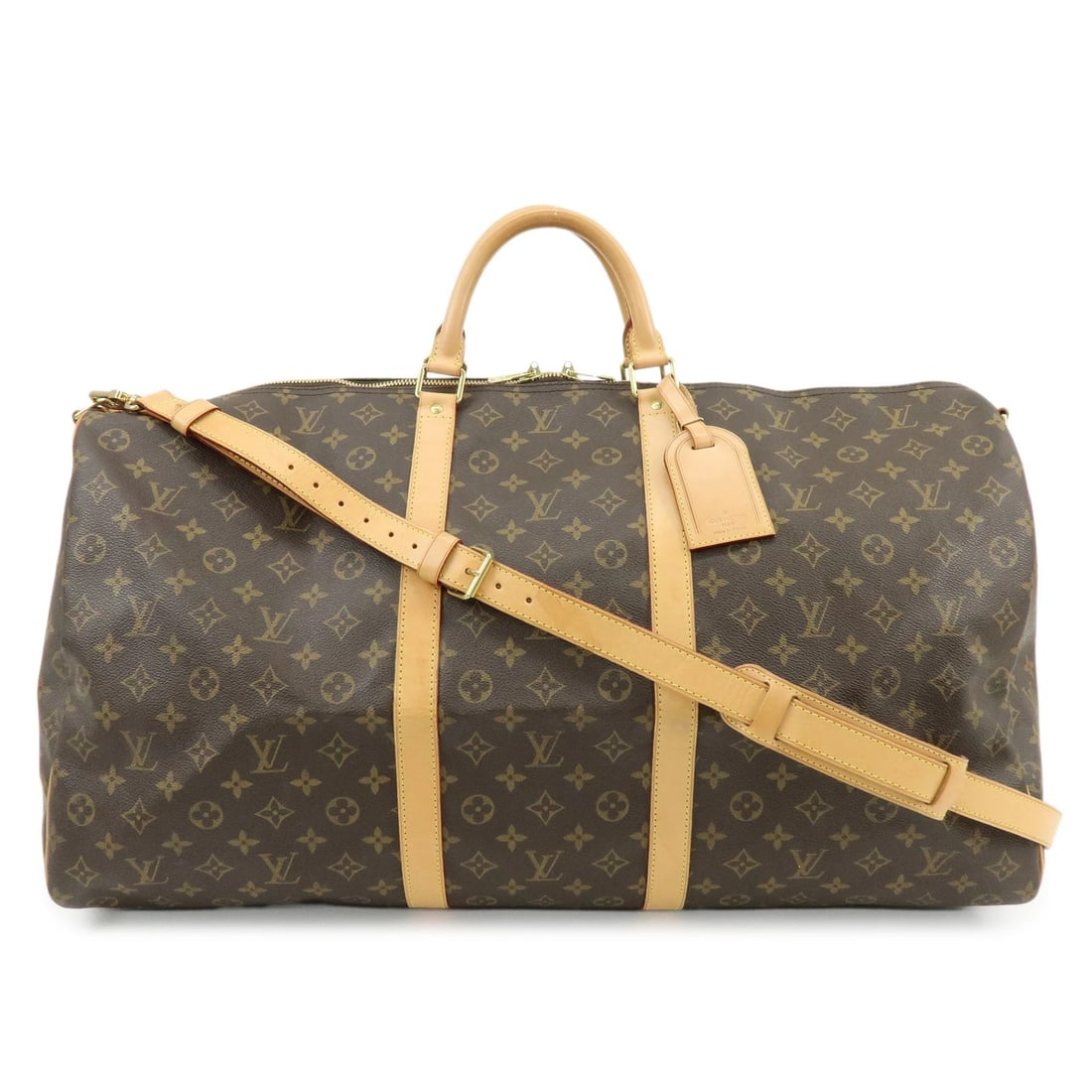 LOUIS VUITTON MONOGRAM KEEP ALL BANDOULIERE 60 BOSTON BAG (1 of 6)
