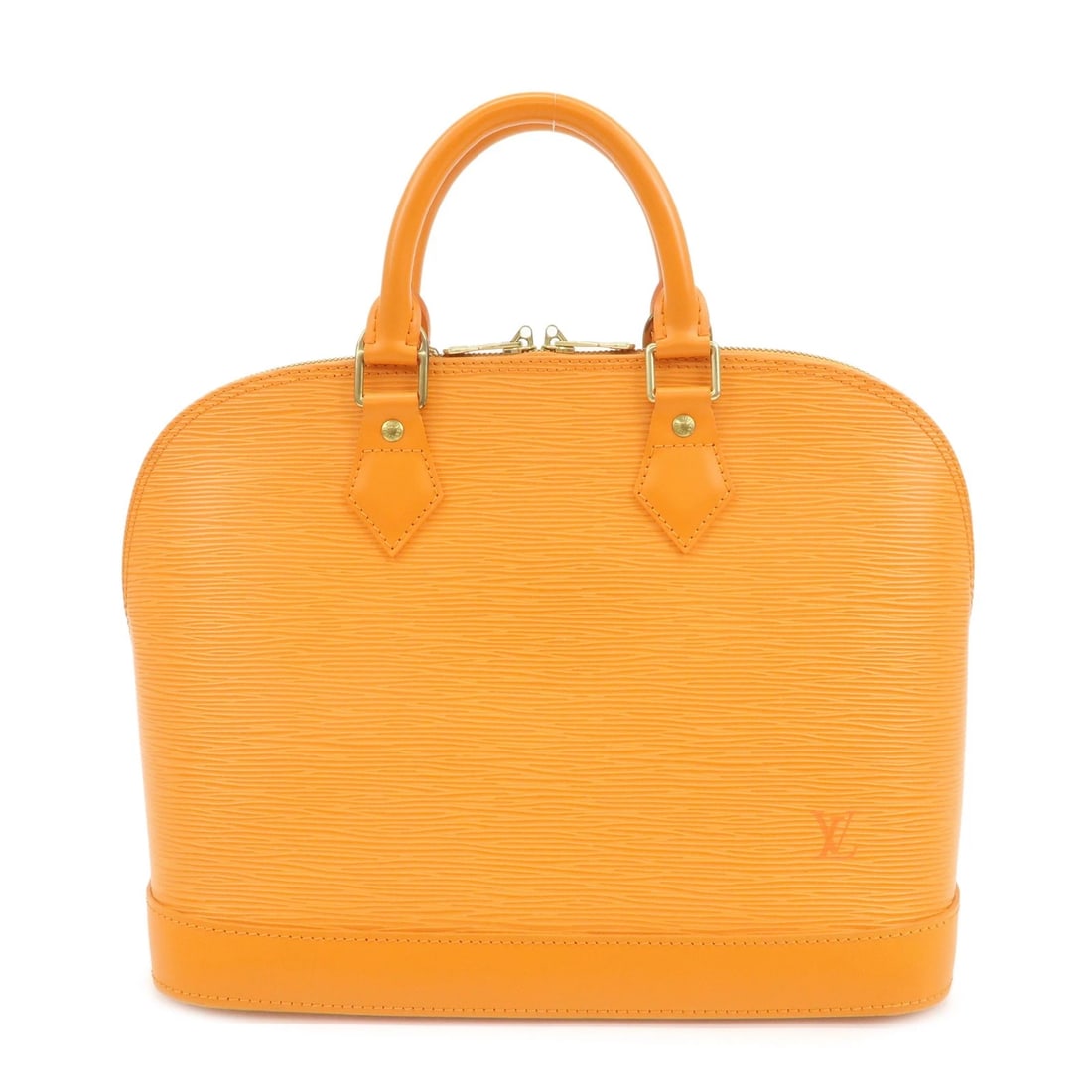 LOUIS VUITTON EPI LEATHER ALMA PM HAND BAG MANDARIN ORANGE: Louis Vuitton Epi Leather Alma PM Hand Bag Mandarin Orange Brand: MCM Type: tote bag Material: Epi leather Color: Mandarin Size: H23.5cm(9.25")W30.5cm(12.01")D16cm(6.30") Accessories: None