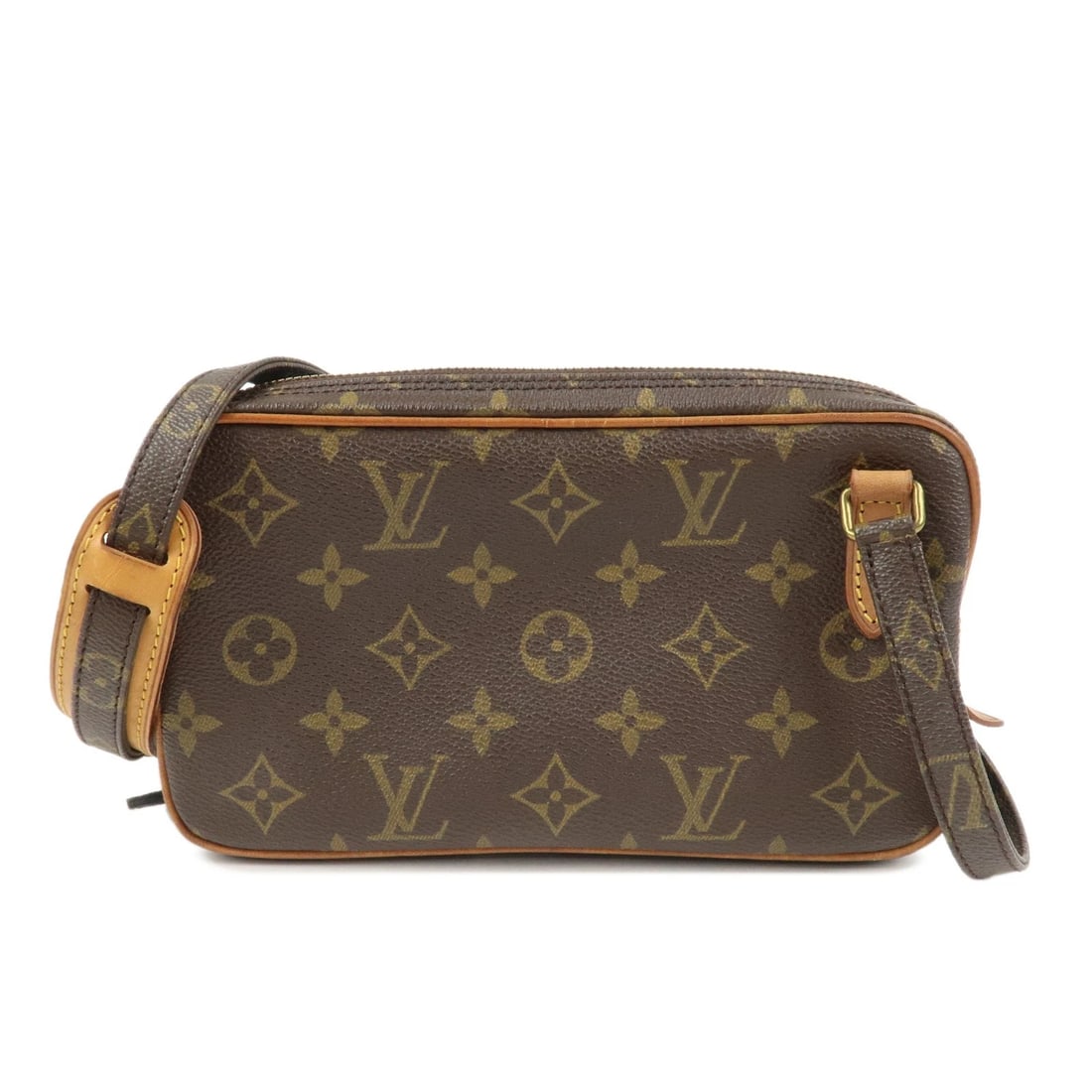 AUTH LOUIS VUITTON MONOGRAM CANVAS MARLY BANDOULIERE: Auth Louis Vuitton Monogram Canvas Marly Bandouliere Brand: GUCCI Type: wallet Material: Monogram Canvas Color: Monogram Size: W22cm(8.66")D4cm(1.57")H12cm(4.72") Accessories: None Accesso