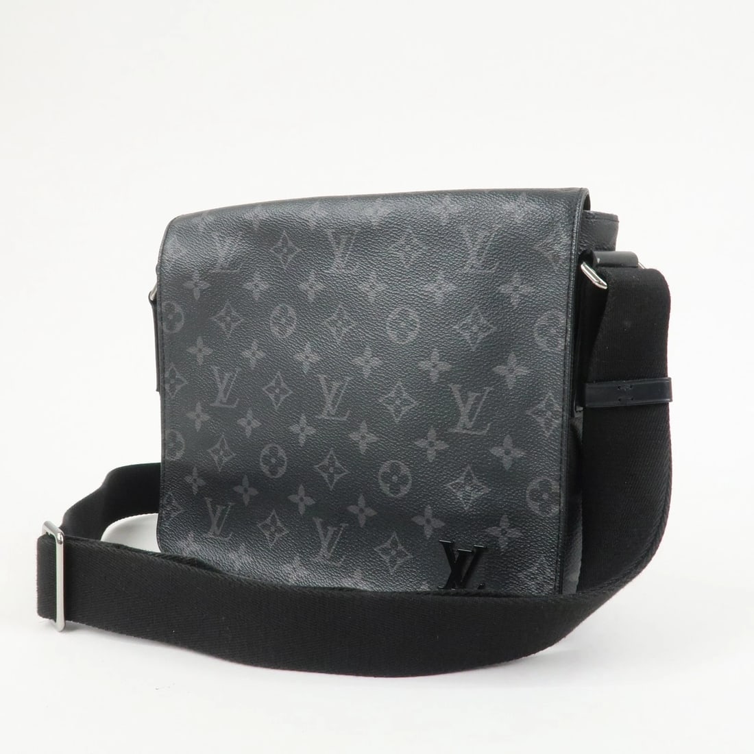 LOUIS VUITTON MONOGRAM ECLIPSE DISTRICT PM CROSSBODY BAG - 3