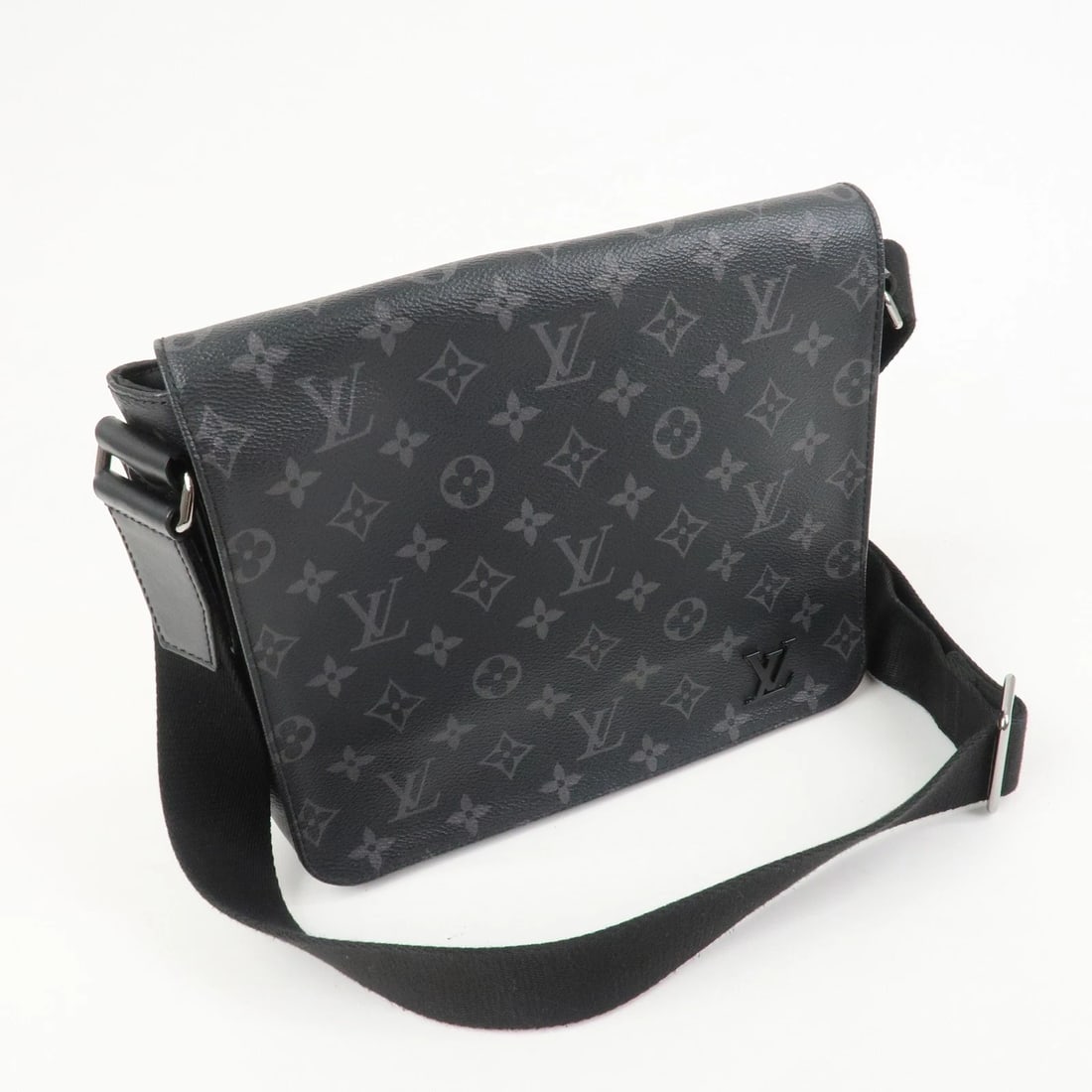 LOUIS VUITTON MONOGRAM ECLIPSE DISTRICT PM CROSSBODY BAG - 4