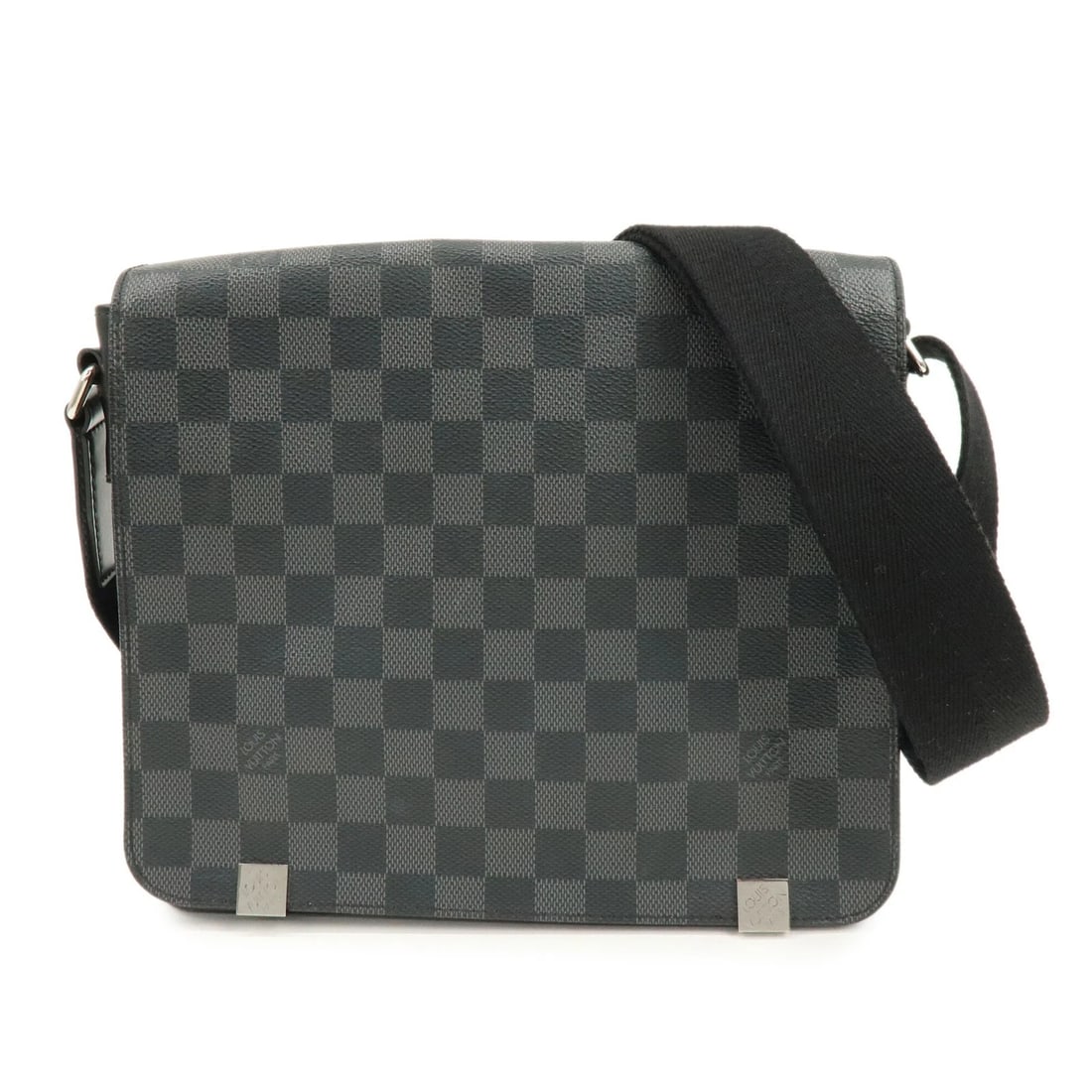 LOUIS VUITTON DAMIER GRAPHITE DISTRICT PM NM CROSSBODY BAG: Louis Vuitton Damier Graphite District PM NM Crossbody Bag Brand: louis vuitton Type: crossbody bag Material: Damier Canvas , Leather Color: Damier Graphite Size: W26cm(10.24")H24cm(9.45")D7cm(2.76") 