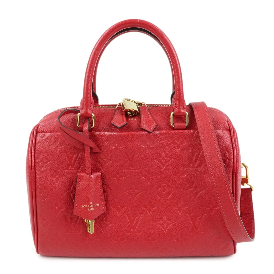 LOUIS VUITTON MONOGRAM EMPREINTE SPEEDY BANDOULIERE (1 of 6)