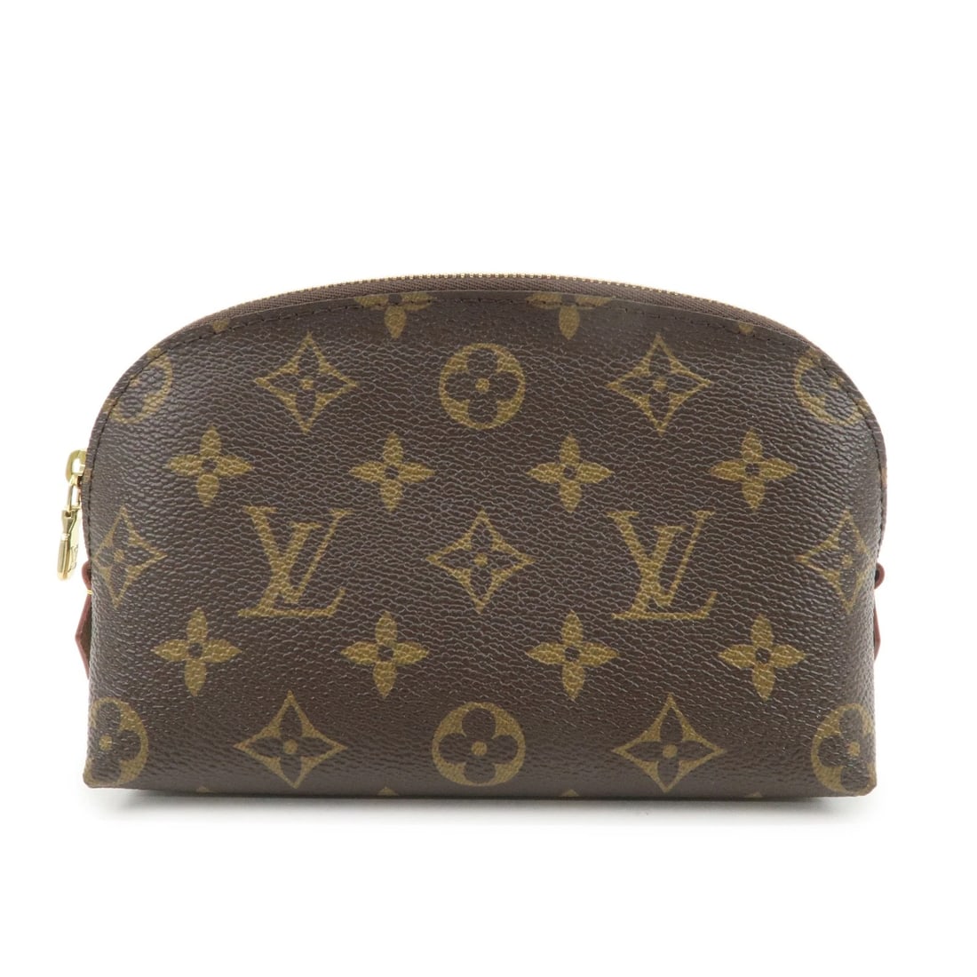 LOUIS VUITTON MONOGRAM POCHETTE COSMETIC POUCH BROWN: Louis Vuitton Monogram Pochette Cosmetic Pouch Brown Brand: louis vuitton Type: Typepouch Material: Monogram Canvas , Nume Leather Color: Monogram Size: W17cm(6.69")H11cm(4.33")D6cm(2.36") Accesso