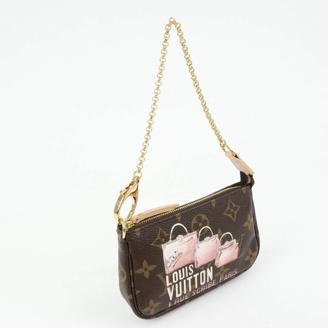 LOUIS VUITTON MONOGRAM MINI POCHETTE ACCESSOIRES - 4
