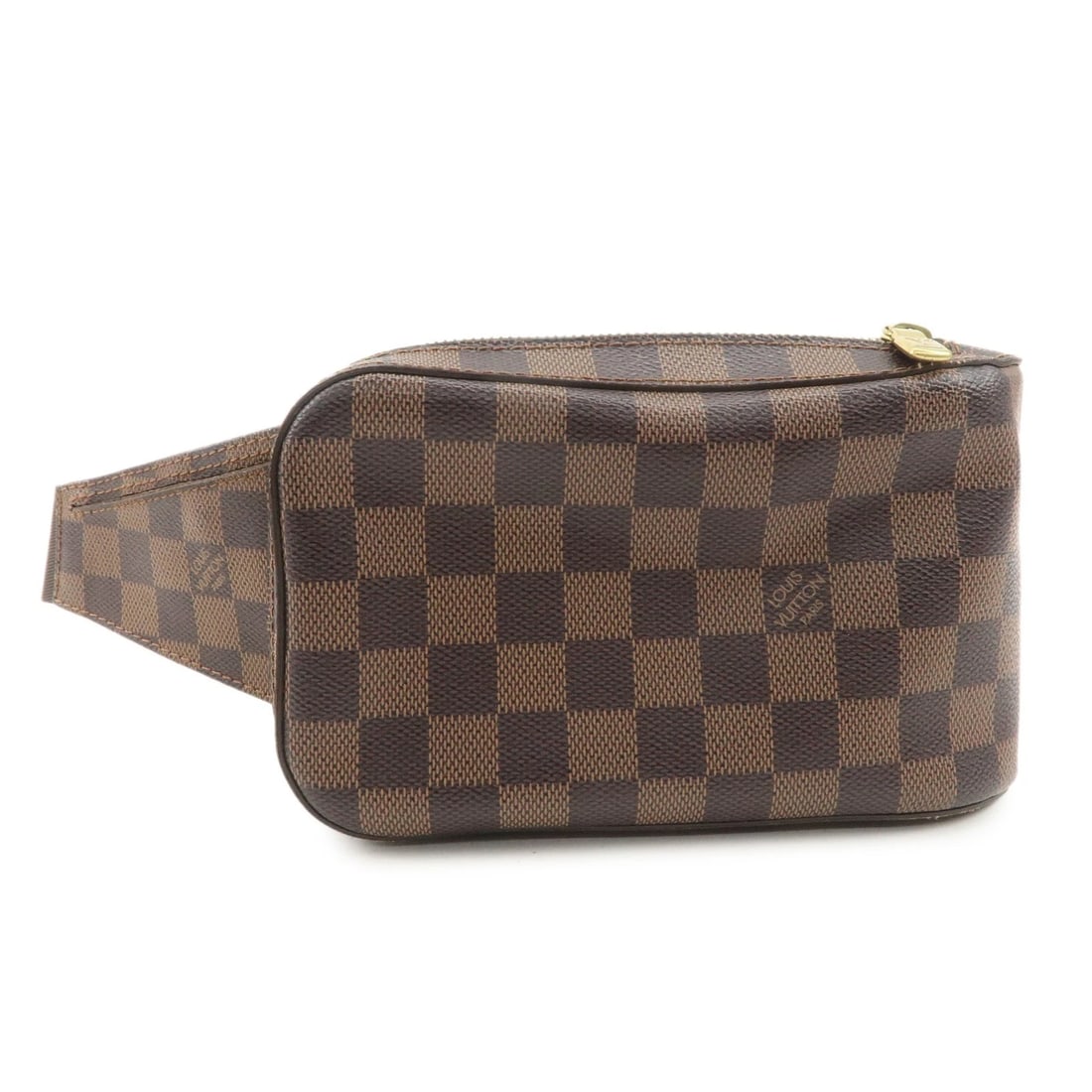 LOUIS VUITTON DAMIER EBENE GERONIMOS CROSSBODY BAG WAIST BAG: Louis Vuitton Damier Ebene Geronimos Crossbody Bag Waist Bag Brand: Louis Vuitton Type: crossbody bag Material: Damier Canvas Color: Damier Ebene Size: H11cm(4.33")W20cm(7.87")D5cm(1.97") Accessor