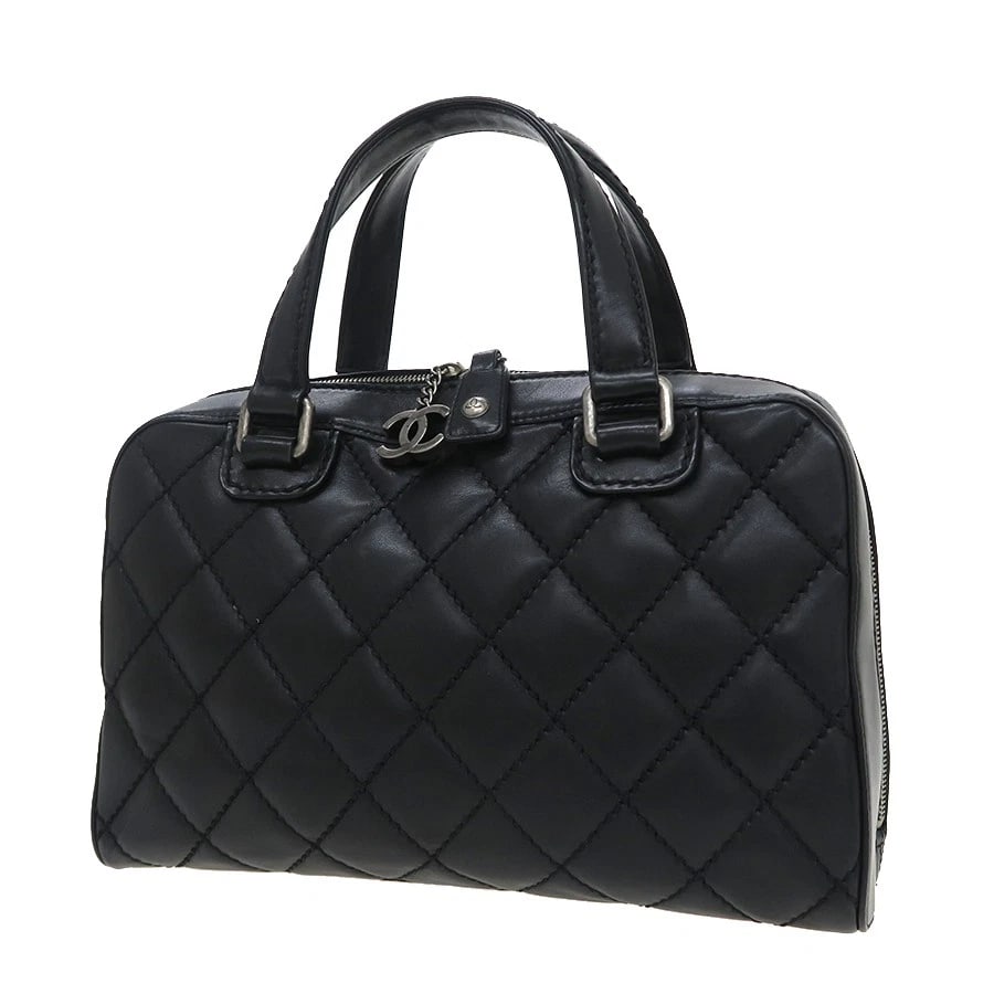 CHANEL WILD STITCH BOSTON BAG BLACK CASUAL ELEGANT GOLD HARDWARE: Chanel Wild Stitch Boston Bag Black Casual Elegant Gold Hardware Brand: Chanel Type: Handbag Material: none Color: Black Size: W:33cm×H:21cm×D:12.5cm Accessories: None Accessories Notice: