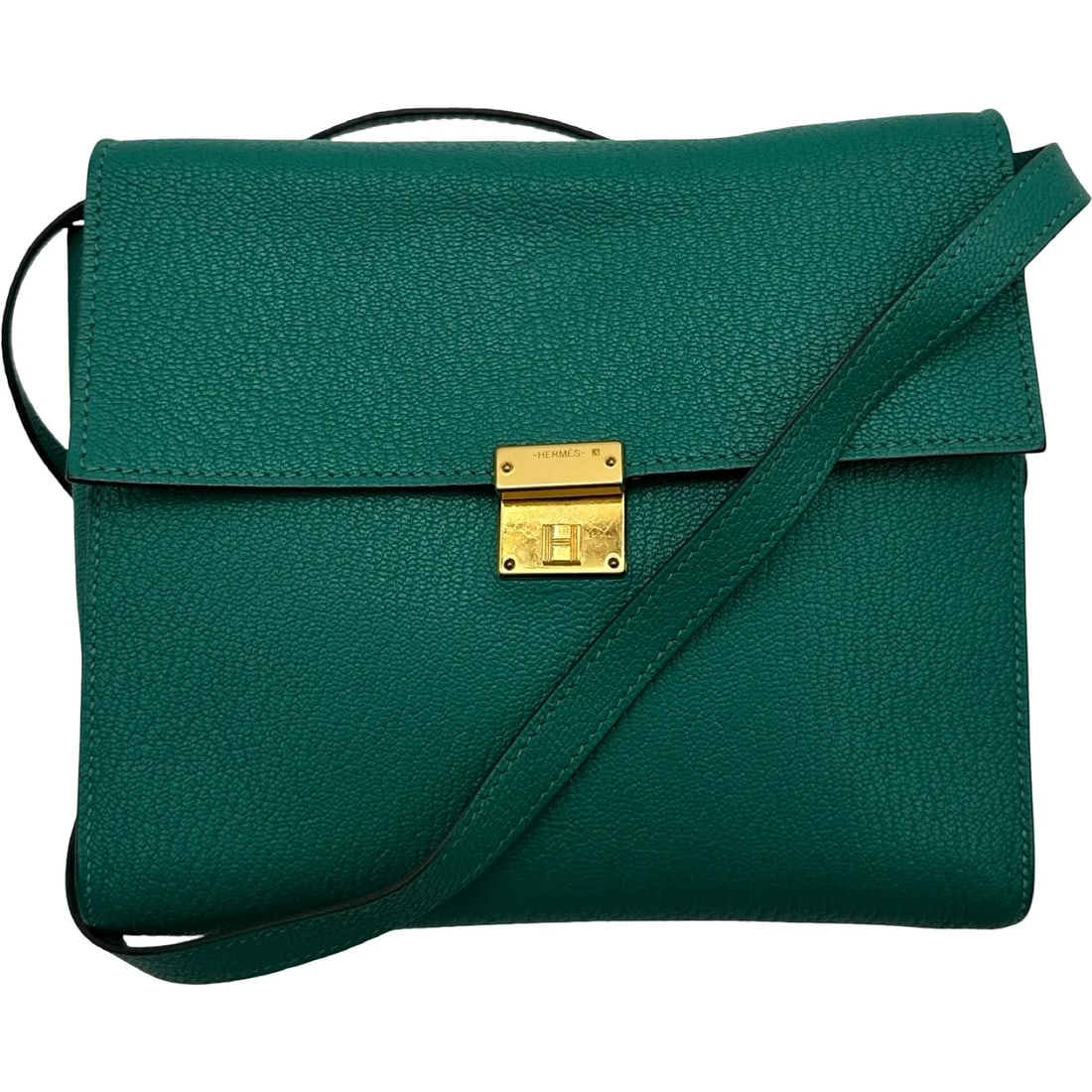 HERMES CLICK16 CHEVRE LEATHER SHOULDER BAG D STAMP: HERMES Click16 Chevre Leather Shoulder Bag D Stamp Brand: Hermes Type: Shoulder Bag Material: Exterior Material Chevre Leather Color: none Size: W16cm x H14.5cm x D2cm Accessories: None Ac