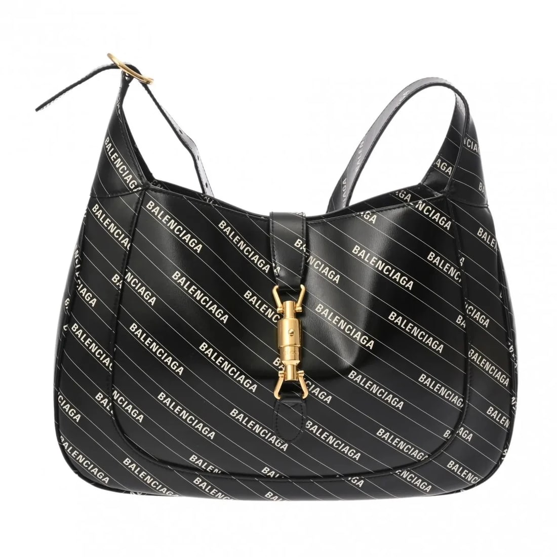 GUCCI JACKIE SHOULDER BAG LEATHER BLACK, GOLD: Gucci Jackie Shoulder Bag Leather Black, Gold Brand: Gucci Type: Shoulder Bag Material: Leather Color: Black, Gold Size: W 36cm / H 23cm / D 4cm Accessories: None Accessories Notice: When
