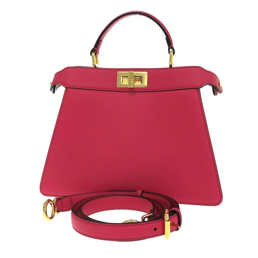FENDI PEEKABOO ISEEU SMALL BARGAIN HALL PINK GOLD: Fendi Peekaboo ISeeU Small Bargain Hall Pink Gold Brand: Fendi Type: Handbag Material: none Color: Pink Size: W:27cm×H:21cm×D:11cm Accessories: None Accessories Notice: When purchasing pre