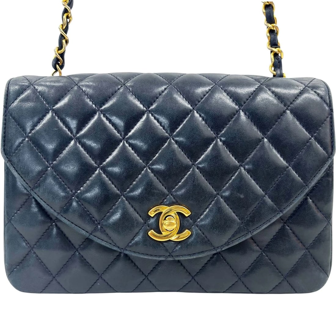 CHANEL MATELASSÉ 23 CHAIN SHOULDER BAG LAMBSKIN BLACK: Chanel Matelassé 23 Chain Shoulder Bag Lambskin Black Brand: Chanel Type: Handbag Material: Lambskin Color: black Size: W23cm x H15cm x D7cm Accessories: None Accessories Notice: When purc