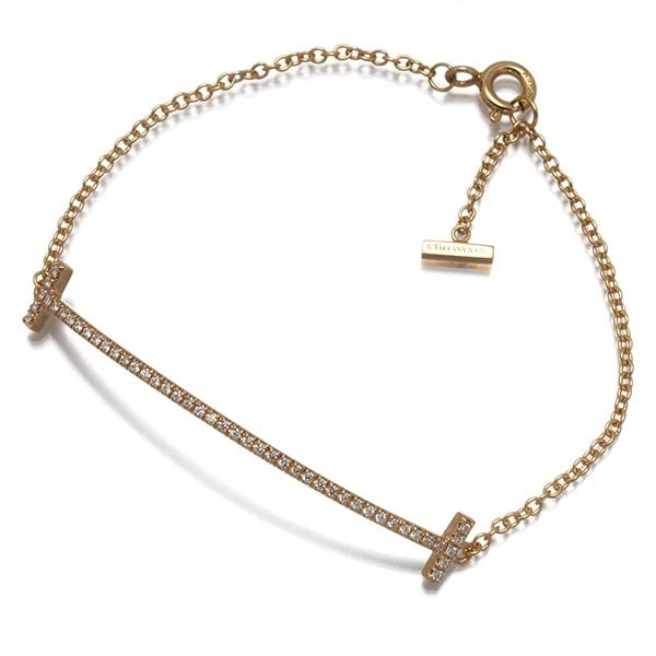 TIFFANY&CO. BRACELET DIAMOND SMILE SMALL 18K: Tiffany&Co. Bracelet Diamond Smile Small 18K Brand: Tiffany & Co. Type: Bracelet Material: 18K / 750 / Rose Gold, Main Stone/Creation NATURAL Color: Rose Gold Size: Inner circumference: 14.5cm Design 