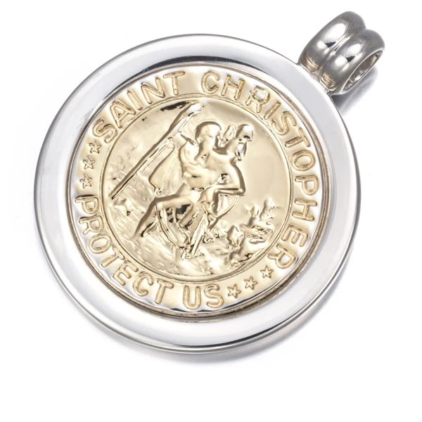 TIFFANY&CO. PENDANT CHRISTOPHER COIN: Tiffany&Co. Pendant Christopher Coin Brand: Tiffany & Co. Type: Pendant Material: 925 / Sterling Silver, Color: Silver Size: Design Size: Diameter Approximately 24.6mm Total length of the pendant incl