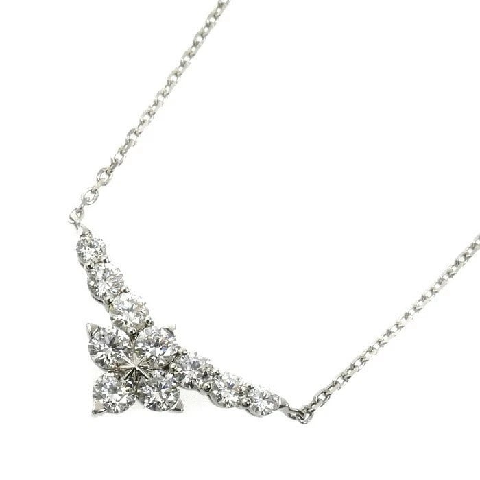 STAR JEWELRY DIAMOND PENDANT NECKLACE PT950: Star Jewelry Diamond Pendant Necklace Pt950 Brand: STAR JEWELRY Type: Necklace Material: Platinum 950, Main Stone/Creation natural Color: Silver Size: Chain Length: Approx. 15.7–16.9 in Pendant Size